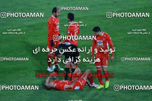 1434687, Tehran, , جام حذفی فوتبال ایران, Quarter-final, Khorramshahr Cup, Persepolis (3) 1 v 1 (۱) Padideh Mashhad on 2019/02/18 at Azadi Stadium