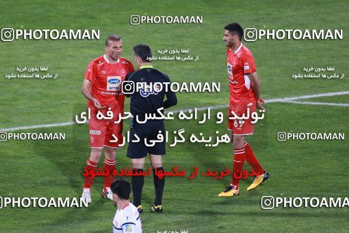 1434696, Tehran, , جام حذفی فوتبال ایران, Quarter-final, Khorramshahr Cup, Persepolis (3) 1 v 1 (۱) Padideh Mashhad on 2019/02/18 at Azadi Stadium