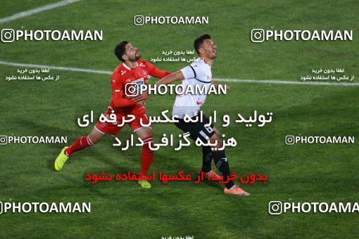 1434711, Tehran, , جام حذفی فوتبال ایران, Quarter-final, Khorramshahr Cup, Persepolis (3) 1 v 1 (۱) Padideh Mashhad on 2019/02/18 at Azadi Stadium