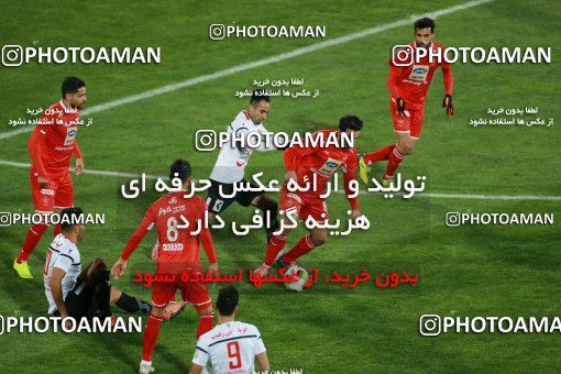 1434676, Tehran, , جام حذفی فوتبال ایران, Quarter-final, Khorramshahr Cup, Persepolis (3) 1 v 1 (۱) Padideh Mashhad on 2019/02/18 at Azadi Stadium