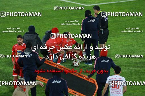 1434755, Tehran, , جام حذفی فوتبال ایران, Quarter-final, Khorramshahr Cup, Persepolis (3) 1 v 1 (۱) Padideh Mashhad on 2019/02/18 at Azadi Stadium
