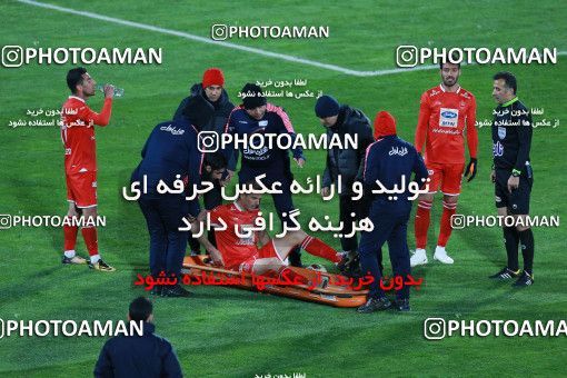 1434748, Tehran, , جام حذفی فوتبال ایران, Quarter-final, Khorramshahr Cup, Persepolis (3) 1 v 1 (۱) Padideh Mashhad on 2019/02/18 at Azadi Stadium