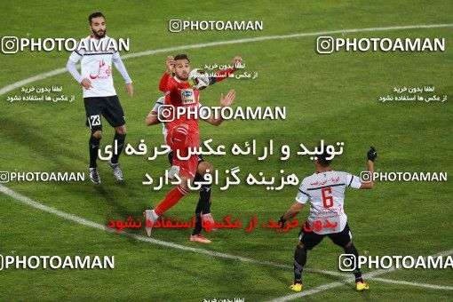 1434749, Tehran, , جام حذفی فوتبال ایران, Quarter-final, Khorramshahr Cup, Persepolis (3) 1 v 1 (۱) Padideh Mashhad on 2019/02/18 at Azadi Stadium