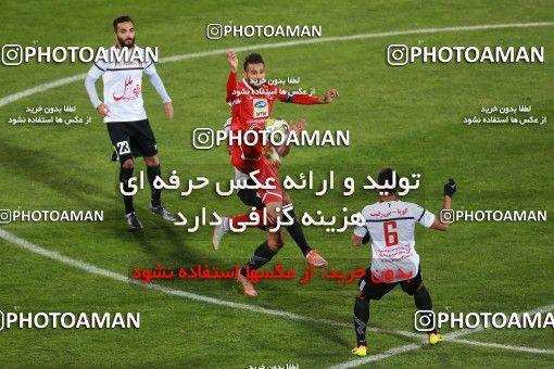 1434678, Tehran, , جام حذفی فوتبال ایران, Quarter-final, Khorramshahr Cup, Persepolis (3) 1 v 1 (۱) Padideh Mashhad on 2019/02/18 at Azadi Stadium