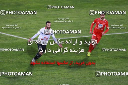 1434784, Tehran, , جام حذفی فوتبال ایران, Quarter-final, Khorramshahr Cup, Persepolis (3) 1 v 1 (۱) Padideh Mashhad on 2019/02/18 at Azadi Stadium