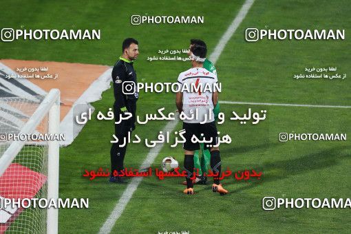 1434838, Tehran, , جام حذفی فوتبال ایران, Quarter-final, Khorramshahr Cup, Persepolis (3) 1 v 1 (۱) Padideh Mashhad on 2019/02/18 at Azadi Stadium