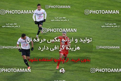 1434842, Tehran, , جام حذفی فوتبال ایران, Quarter-final, Khorramshahr Cup, Persepolis (3) 1 v 1 (۱) Padideh Mashhad on 2019/02/18 at Azadi Stadium