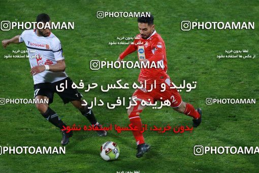 1434892, Tehran, , جام حذفی فوتبال ایران, Quarter-final, Khorramshahr Cup, Persepolis (3) 1 v 1 (۱) Padideh Mashhad on 2019/02/18 at Azadi Stadium