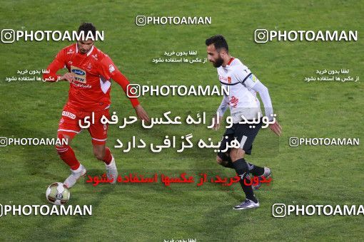 1434889, Tehran, , جام حذفی فوتبال ایران, Quarter-final, Khorramshahr Cup, Persepolis (3) 1 v 1 (۱) Padideh Mashhad on 2019/02/18 at Azadi Stadium