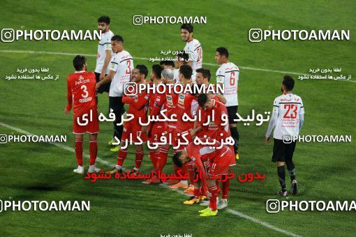 1434870, Tehran, , جام حذفی فوتبال ایران, Quarter-final, Khorramshahr Cup, Persepolis (3) 1 v 1 (۱) Padideh Mashhad on 2019/02/18 at Azadi Stadium