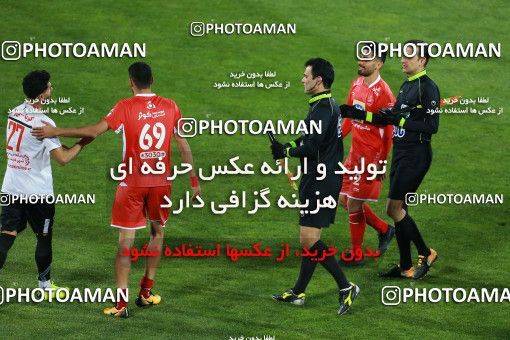 1434859, Tehran, , جام حذفی فوتبال ایران, Quarter-final, Khorramshahr Cup, Persepolis (3) 1 v 1 (۱) Padideh Mashhad on 2019/02/18 at Azadi Stadium