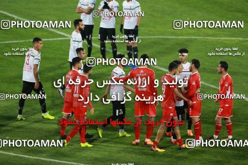 1434808, Tehran, , جام حذفی فوتبال ایران, Quarter-final, Khorramshahr Cup, Persepolis (3) 1 v 1 (۱) Padideh Mashhad on 2019/02/18 at Azadi Stadium