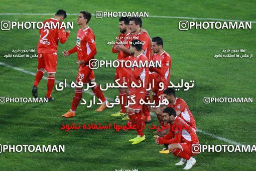 1434845, Tehran, , جام حذفی فوتبال ایران, Quarter-final, Khorramshahr Cup, Persepolis (3) 1 v 1 (۱) Padideh Mashhad on 2019/02/18 at Azadi Stadium