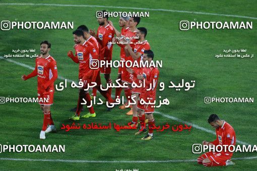 1434819, Tehran, , جام حذفی فوتبال ایران, Quarter-final, Khorramshahr Cup, Persepolis (3) 1 v 1 (۱) Padideh Mashhad on 2019/02/18 at Azadi Stadium