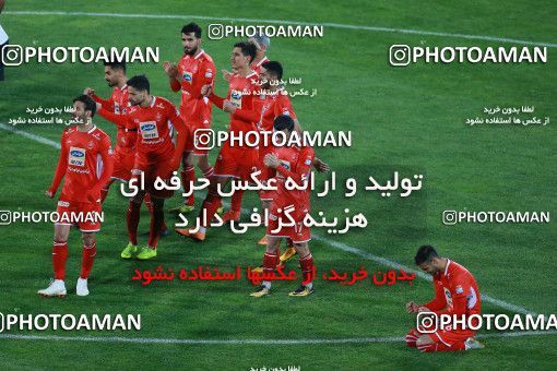 1434853, Tehran, , جام حذفی فوتبال ایران, Quarter-final, Khorramshahr Cup, Persepolis (3) 1 v 1 (۱) Padideh Mashhad on 2019/02/18 at Azadi Stadium