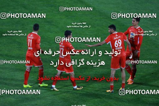 1434931, Tehran, , جام حذفی فوتبال ایران, Quarter-final, Khorramshahr Cup, Persepolis (3) 1 v 1 (۱) Padideh Mashhad on 2019/02/18 at Azadi Stadium