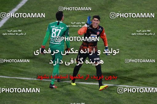 1434933, Tehran, , جام حذفی فوتبال ایران, Quarter-final, Khorramshahr Cup, Persepolis (3) 1 v 1 (۱) Padideh Mashhad on 2019/02/18 at Azadi Stadium