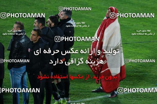 1434899, Tehran, , جام حذفی فوتبال ایران, Quarter-final, Khorramshahr Cup, Persepolis (3) 1 v 1 (۱) Padideh Mashhad on 2019/02/18 at Azadi Stadium