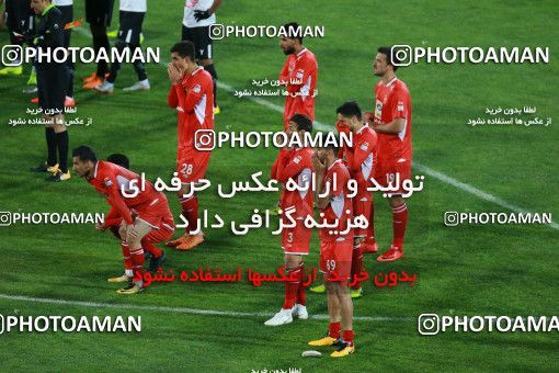 1434799, Tehran, , جام حذفی فوتبال ایران, Quarter-final, Khorramshahr Cup, Persepolis (3) 1 v 1 (۱) Padideh Mashhad on 2019/02/18 at Azadi Stadium