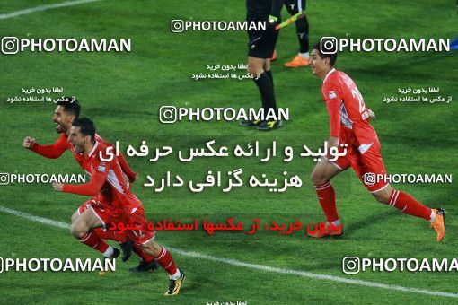 1434891, Tehran, , جام حذفی فوتبال ایران, Quarter-final, Khorramshahr Cup, Persepolis (3) 1 v 1 (۱) Padideh Mashhad on 2019/02/18 at Azadi Stadium