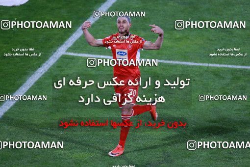 1434910, Tehran, , جام حذفی فوتبال ایران, Quarter-final, Khorramshahr Cup, Persepolis (3) 1 v 1 (۱) Padideh Mashhad on 2019/02/18 at Azadi Stadium