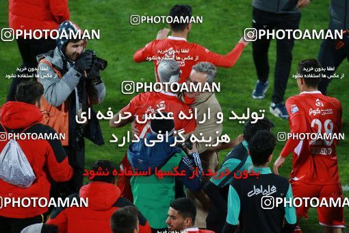 1434941, Tehran, , جام حذفی فوتبال ایران, Quarter-final, Khorramshahr Cup, Persepolis (3) 1 v 1 (۱) Padideh Mashhad on 2019/02/18 at Azadi Stadium