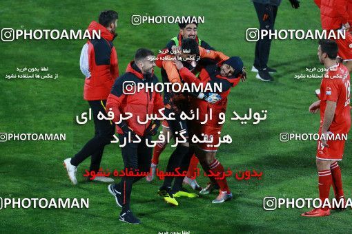 1434871, Tehran, , جام حذفی فوتبال ایران, Quarter-final, Khorramshahr Cup, Persepolis (3) 1 v 1 (۱) Padideh Mashhad on 2019/02/18 at Azadi Stadium