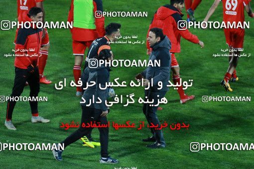 1434920, Tehran, , جام حذفی فوتبال ایران, Quarter-final, Khorramshahr Cup, Persepolis (3) 1 v 1 (۱) Padideh Mashhad on 2019/02/18 at Azadi Stadium