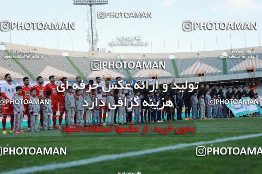1414066, Tehran, , جام حذفی فوتبال ایران, Quarter-final, Khorramshahr Cup, Persepolis (3) 1 v 1 (۱) Padideh Mashhad on 2019/02/18 at Azadi Stadium