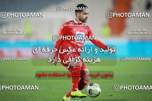 1414010, Tehran, , جام حذفی فوتبال ایران, Quarter-final, Khorramshahr Cup, Persepolis (3) 1 v 1 (۱) Padideh Mashhad on 2019/02/18 at Azadi Stadium