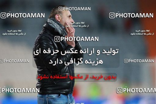 1414052, Tehran, , جام حذفی فوتبال ایران, Quarter-final, Khorramshahr Cup, Persepolis (3) 1 v 1 (۱) Padideh Mashhad on 2019/02/18 at Azadi Stadium