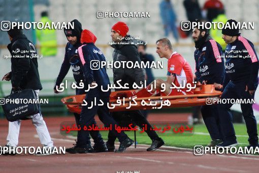 1414009, Tehran, , جام حذفی فوتبال ایران, Quarter-final, Khorramshahr Cup, Persepolis (3) 1 v 1 (۱) Padideh Mashhad on 2019/02/18 at Azadi Stadium