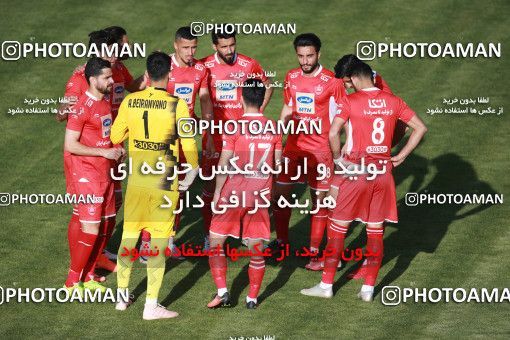 1424072, Isfahan, , لیگ برتر فوتبال ایران، Persian Gulf Cup، Week 26، Second Leg، Zob Ahan Esfahan 0 v 0 Persepolis on 2019/04/17 at Naghsh-e Jahan Stadium
