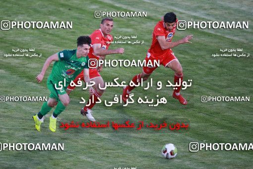 1424636, Isfahan, , لیگ برتر فوتبال ایران، Persian Gulf Cup، Week 26، Second Leg، Zob Ahan Esfahan 0 v 0 Persepolis on 2019/04/17 at Naghsh-e Jahan Stadium