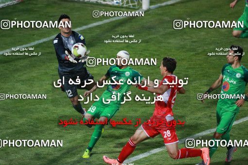 1424455, Isfahan, , لیگ برتر فوتبال ایران، Persian Gulf Cup، Week 26، Second Leg، Zob Ahan Esfahan 0 v 0 Persepolis on 2019/04/17 at Naghsh-e Jahan Stadium