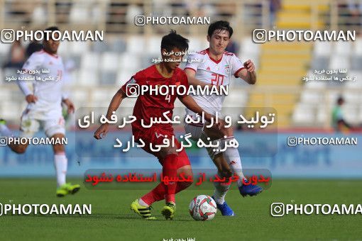 1415356, Abu Dhabi, , مسابقات فوتبال جام ملت های آسیا 2019 امارات, Group stage, Iran 2 v 0 Vietnam on 2019/01/12 at Al Nahyan Stadium