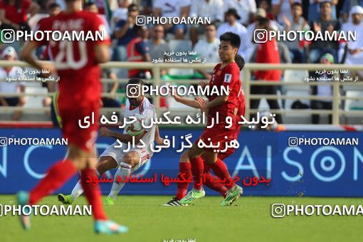 1415386, Abu Dhabi, , مسابقات فوتبال جام ملت های آسیا 2019 امارات, Group stage, Iran 2 v 0 Vietnam on 2019/01/12 at Al Nahyan Stadium