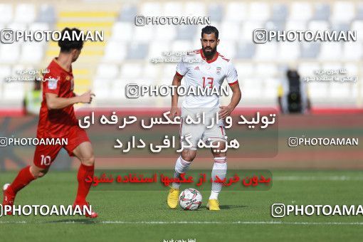 1612596, Abu Dhabi, , مسابقات فوتبال جام ملت های آسیا 2019 امارات, Group stage, Iran 2 v 0 Vietnam on 2019/01/12 at Al Nahyan Stadium