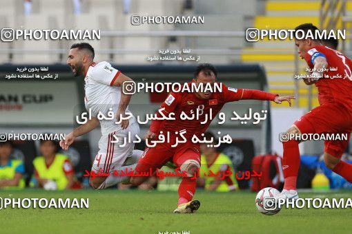 1612614, Abu Dhabi, , مسابقات فوتبال جام ملت های آسیا 2019 امارات, Group stage, Iran 2 v 0 Vietnam on 2019/01/12 at Al Nahyan Stadium