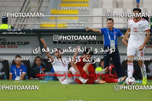 1612812, Abu Dhabi, , مسابقات فوتبال جام ملت های آسیا 2019 امارات, Group stage, Iran 2 v 0 Vietnam on 2019/01/12 at Al Nahyan Stadium