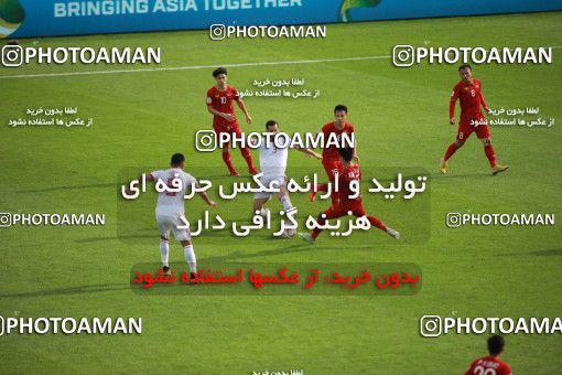 1415526, Abu Dhabi, , مسابقات فوتبال جام ملت های آسیا 2019 امارات, Group stage, Iran 2 v 0 Vietnam on 2019/01/12 at Al Nahyan Stadium