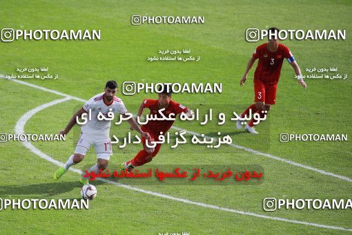 1415541, Abu Dhabi, , مسابقات فوتبال جام ملت های آسیا 2019 امارات, Group stage, Iran 2 v 0 Vietnam on 2019/01/12 at Al Nahyan Stadium