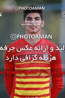 1417612, عکس های پرتره تیم ملی فوتبال نوجوانان ایران، 1398/04/22، ، تهران، ورزشگاه کارگران