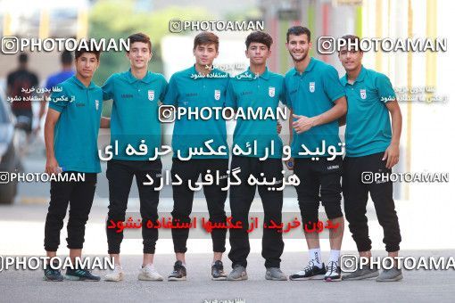 1417610, عکس های پرتره تیم ملی فوتبال نوجوانان ایران، 1398/04/22، ، تهران، ورزشگاه کارگران