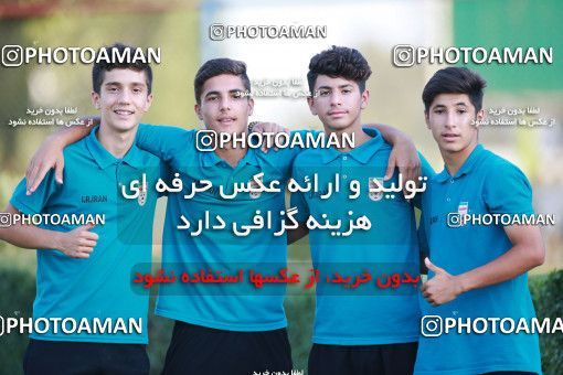 1417688, عکس های پرتره تیم ملی فوتبال نوجوانان ایران، 1398/04/22، ، تهران، ورزشگاه کارگران