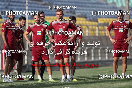 1695486, Tehran, , Iran Football Pro League, Persepolis Football Team Training Session on 2019/07/06 at Shahid Kazemi Stadium