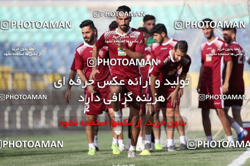 1695478, Tehran, , Iran Football Pro League, Persepolis Football Team Training Session on 2019/07/06 at Shahid Kazemi Stadium