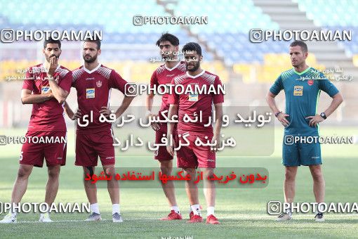 1695560, Tehran, , Iran Football Pro League, Persepolis Football Team Training Session on 2019/07/06 at Shahid Kazemi Stadium