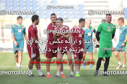1695578, Tehran, , Iran Football Pro League, Persepolis Football Team Training Session on 2019/07/06 at Shahid Kazemi Stadium