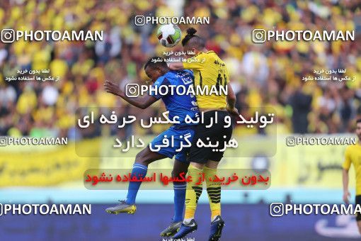 1441679, Isfahan, , لیگ برتر فوتبال ایران، Persian Gulf Cup، Week 25، Second Leg، Sepahan 0 v 1 Esteghlal on 2019/04/12 at Naghsh-e Jahan Stadium